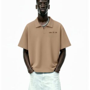 WildFlex Raw Beige Premium Polo Shirt