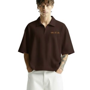 WildFlex Dark Brown Classic Polo T-Shirt