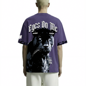 WildFlex Premium Eyes On Me Heavyweight Cotton T-Shirt for Men