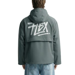 WildFlex Signature Green Premium Windproof Hoodie