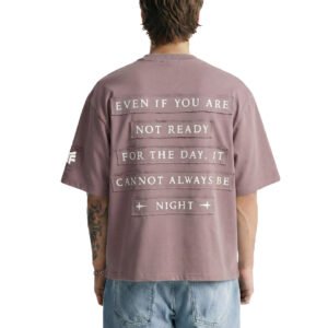 WildFlex Premium Praise Ye Boxy-Fit Cotton T-Shirt for Men