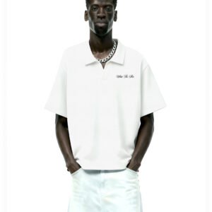 WildFlex Off White Luxury Cotton Polo
