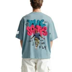 WildFlex Premium Oversized Streetwear Cotton T-Shirt for Men